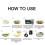DIY Round Sandwich Cutter & Sealer - Sturdy ABS for Nutritious Meals 5
