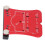 35-mm-Scharnier-Stanz-Positionshilfe, 4-Loch-Abstand, Rot 14