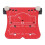35-mm-Scharnier-Stanz-Positionshilfe, 4-Loch-Abstand, Rot 13