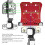 35-mm-Scharnier-Stanz-Positionshilfe, 4-Loch-Abstand, Rot 3