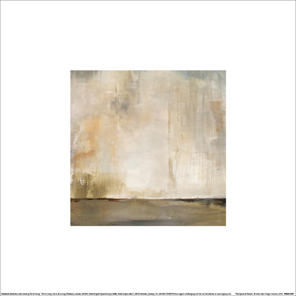 (60cm x 60cm, Multicoloured) Karen Hale The Space Of Dreams Print-image-OPC-PJCMVNW-NEW