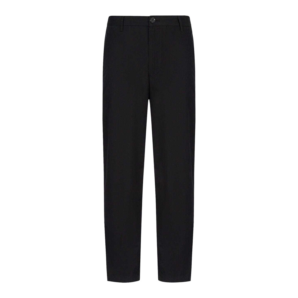 (36R, Black) Armani Exchange Mens Ankle Length Trousers-image-OPC-PJCMWD5-NEW