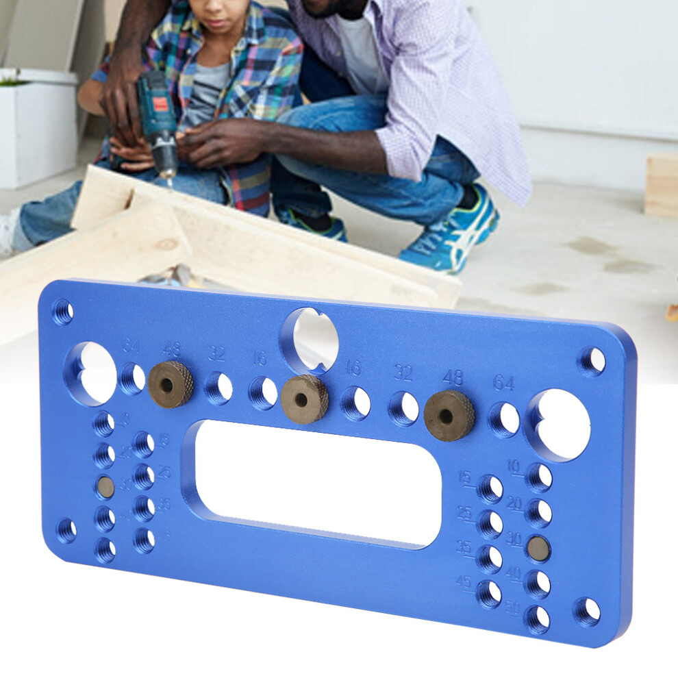 Blue Aluminium Alloy Jig Puncher & Screwdriver Set 08610A Type For Carpentry 7891333919403