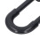 Set da 5 serrature per armadi a forma di U in ABS, nero 9