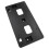 Soporte de placa de matrícula frontal negro 71145TVAF00 4dr 8