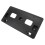 Soporte de placa de matrícula frontal negro 71145TVAF00 4dr 15