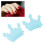 2 Stück Silikon-Nageltrenner Crown Brush – Grün 15