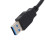 USB 3.0 wasserdichter Steckverbinder 0,3 m, 1,5 A, Panelmontage 15