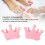 2 pezzi separatori per unghie in silicone, pennello con corona rosa 5