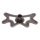 Tête de pont pour queue de billard - bronze, acier inoxydable. 16