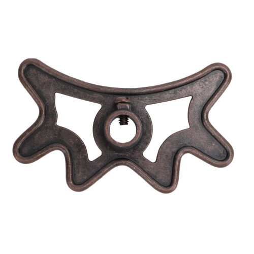 Tête de pont pour queue de billard - bronze, acier inoxydable. 1