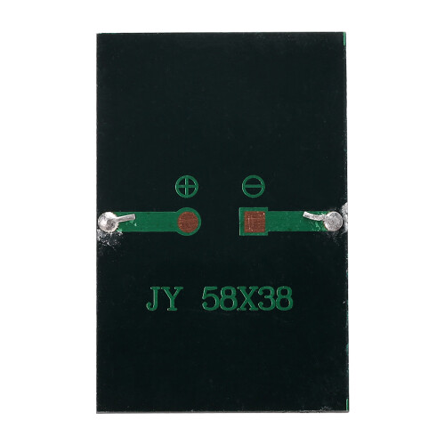 2PCS 0.28W 2V Mini Waterproof Polycrystalline Solar Panel for DIY Lights, Fans