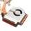 Ventola di raffreddamento per CPU 04W3269 lega di alluminio 5-pin 0.3A 7