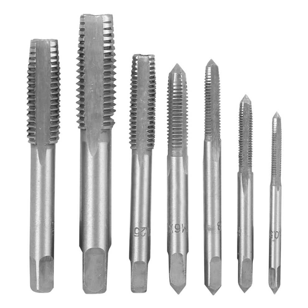 8Pcs M3-M12 Metric Tap Wrench Set High-Speed Steel Drilling Tools 9361333924007