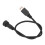 Wasserdichtes Type-C-Stecker (männlich) zu USB 3.0-Stecker (männlich) 0,5 m 30 V 1,5 A 12