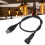 Wasserdichtes Type-C-Stecker (männlich) zu USB 3.0-Stecker (männlich) 0,5 m 30 V 1,5 A 15