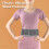 Sedia da ufficio in memory foam comoda con altezza regolabile e supporto lombare. 7
