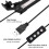 Luce LED USB 5V per acquario da 20-35 cm,3/6/12h 4