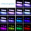 Luce LED USB 5V per acquario da 20-35 cm,3/6/12h 2