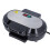 Electric Burger Maker 750W Compact Indoor Grill for Steak & Panini 13