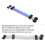 Câble d'extension d'alimentation GPU ARGB 2x8 broches 30 cm noir 5