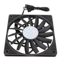 MFDB 120x120x12mm PWM-Lüfter Schwarz 52,9 CFM 12V