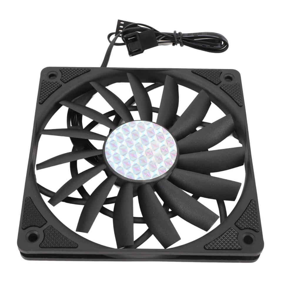 120Mm Pwm Case Fan, 4Pin, 1800Rpm, Dynamic Pressure Bearing, Black 3741333928513