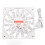 MFDB 120x120x12mm ventola PWM per case bianca 0.32A 16
