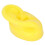 Modèle d'oreille en silicone moyen jaune support d'oreille droite 11