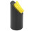 Modèle d'oreille en silicone moyen jaune support d'oreille droite 10