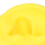 Modèle d'oreille en silicone moyen jaune support d'oreille droite 7