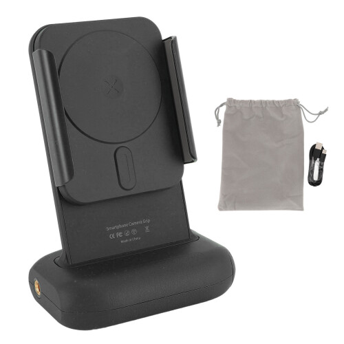 Nero Bluetooth 0-90 impugnatura per telefono 60mAh 70-95mm 1