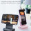 Poignée de caméra pour téléphone 60mAh Bluetooth rose 70-95mm 5