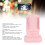 Poignée de caméra pour téléphone 60mAh Bluetooth rose 70-95mm 3