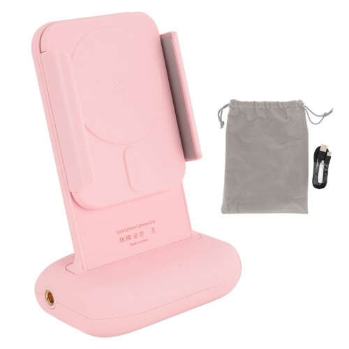 Poignée de caméra pour téléphone 60mAh Bluetooth rose 70-95mm 1