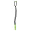 Grüner Swing-Trainer mit Ball, verstellbares Nylon 12