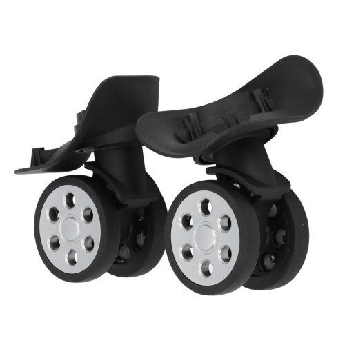 2 Stück Kofferrollen Leise 6 cm (2,36 in) ABS