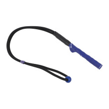 Palla da allenamento oscillante blu in nylon e gomma regolabile