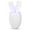 Electric U-Shaped Toothbrush - Blue Light Clean 1+ Week Battery White 10