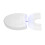 Electric U-Shaped Toothbrush - Blue Light Clean 1+ Week Battery White 9