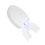 Electric U-Shaped Toothbrush - Blue Light Clean 1+ Week Battery White 11