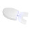 Electric U-Shaped Toothbrush - Blue Light Clean 1+ Week Battery White 12