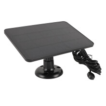 Pannello solare da 4 W 5 V per Pro 4 Ultra 2 Pro 3 Nero