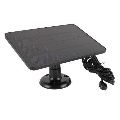 Pannello solare da 4 W 5 V per Pro 4 Ultra 2 Pro 3 Nero