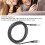 Cavo Type-C a 3,5 mm, 1 m, nero, jack AUX per viaggio 4