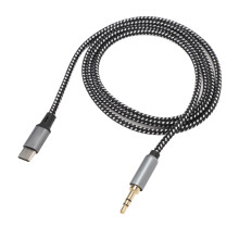 1m Type-C-zu-3,5-mm-Kabel für iOS 15, 15 Pro, P40 Pro