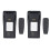 Schwarz 7,2 V 1300 mAh Intercom-Batterie 7x5x4 cm EP450 2