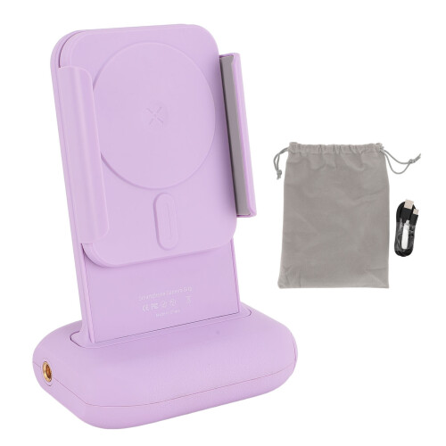 Presa Bluetooth per telefono viola 60mAh 70-95mm 0-90 1