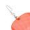Double Sided Luminous Swivel Flasher 28cm Orange Red for Trolling 10