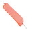 Double Sided Luminous Swivel Flasher 28cm Orange Red for Trolling 16